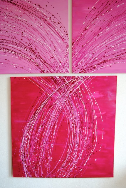 abstrakte Kunst pink, pink artwork, magenta artwork, abstract art in pink, astridstoeppel.com, art online, astrid stöppel, contemporary, modern art, german abstract artist